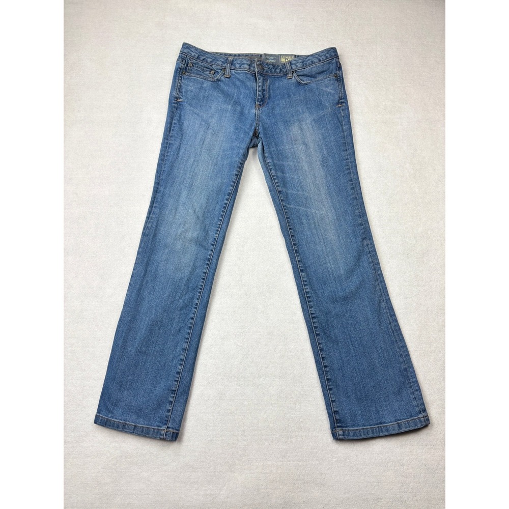 Converse‎ One Star Womens Straight Leg Jeans Medium Wash Blue Denim Size 14